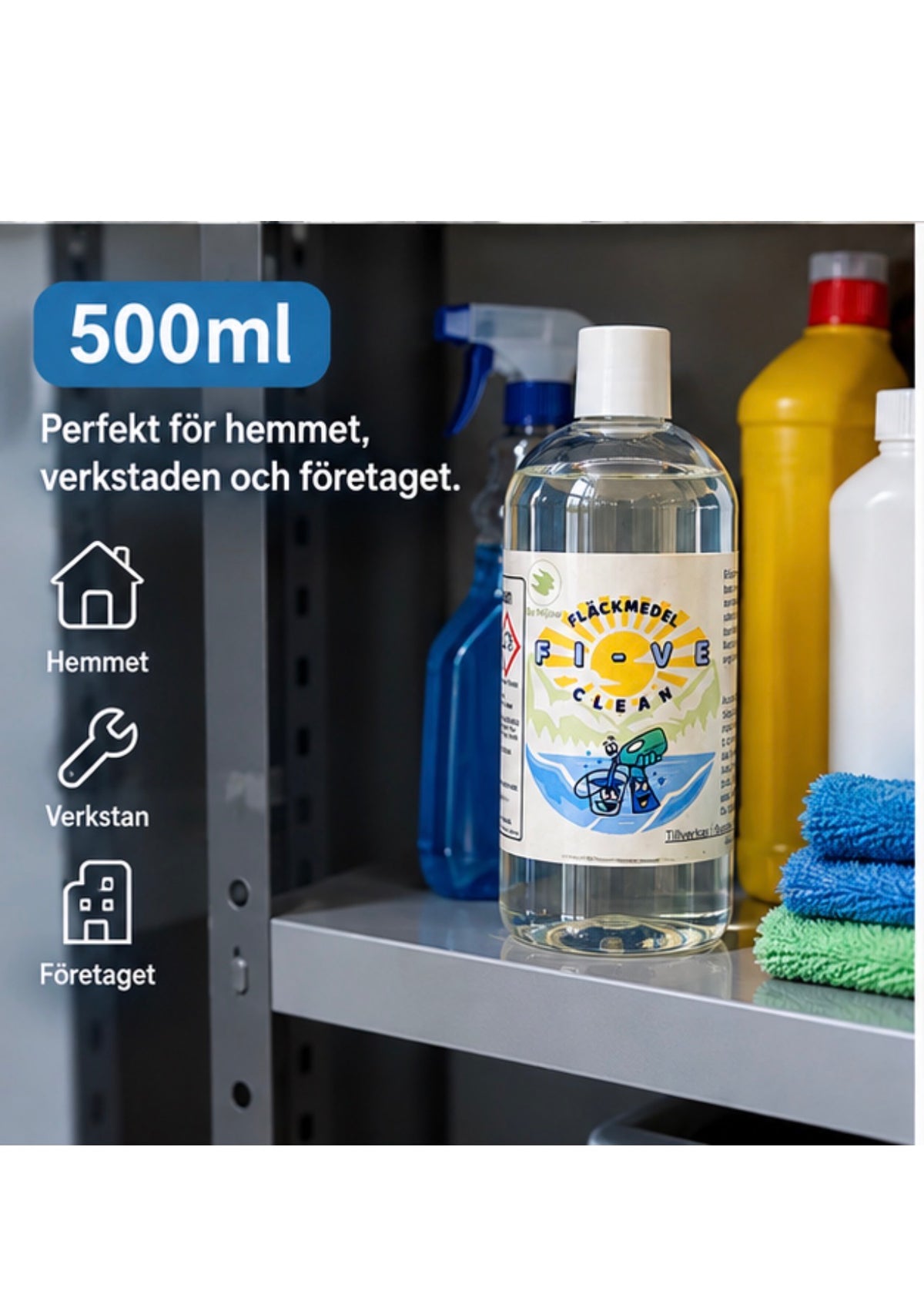 4. Fi-Ve Clean 500ml
